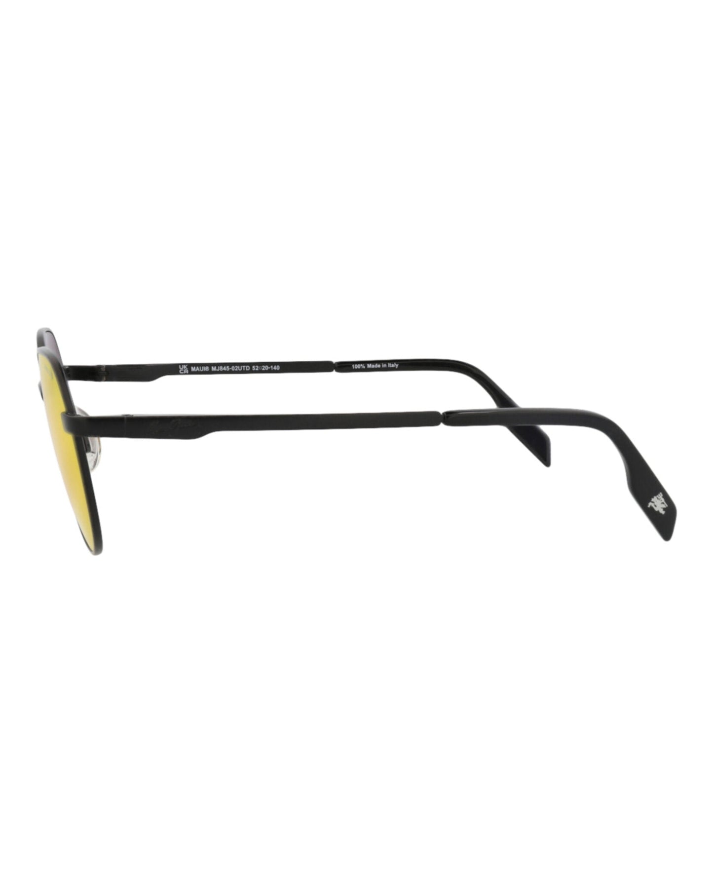 Maui Jim Round-Frame Metal Sunglasses