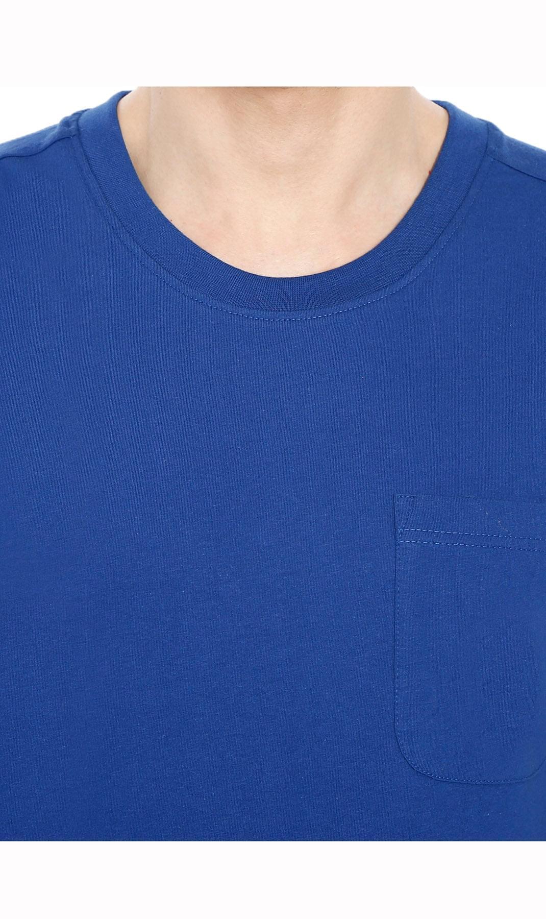 Mens Sleeveless T-Shirt with Pocket - A No Cling Comfort Fit Tank