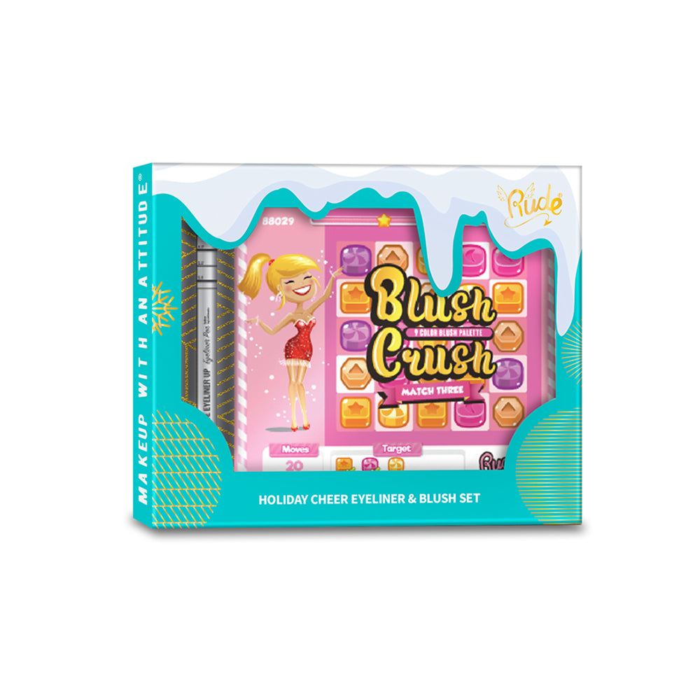 RUDE Holiday Cheer Eyeliner & Blush Set by Avera Group