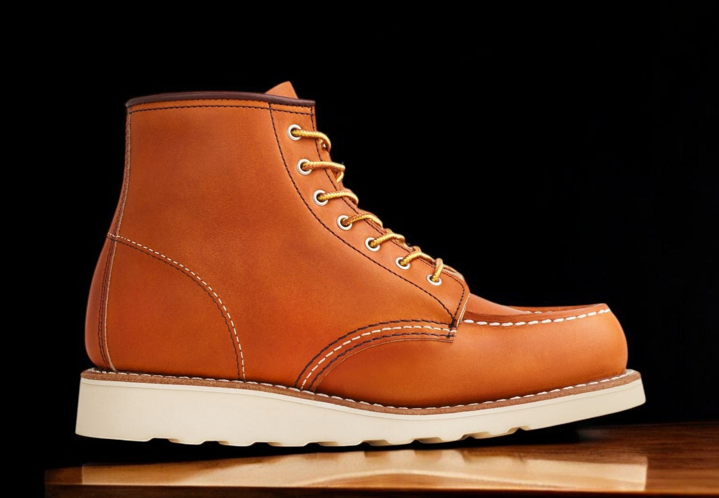 Red Wing Shoes Women's Red Wing Classic Moc 6-Inch Short Boot Medium Width Sneakers