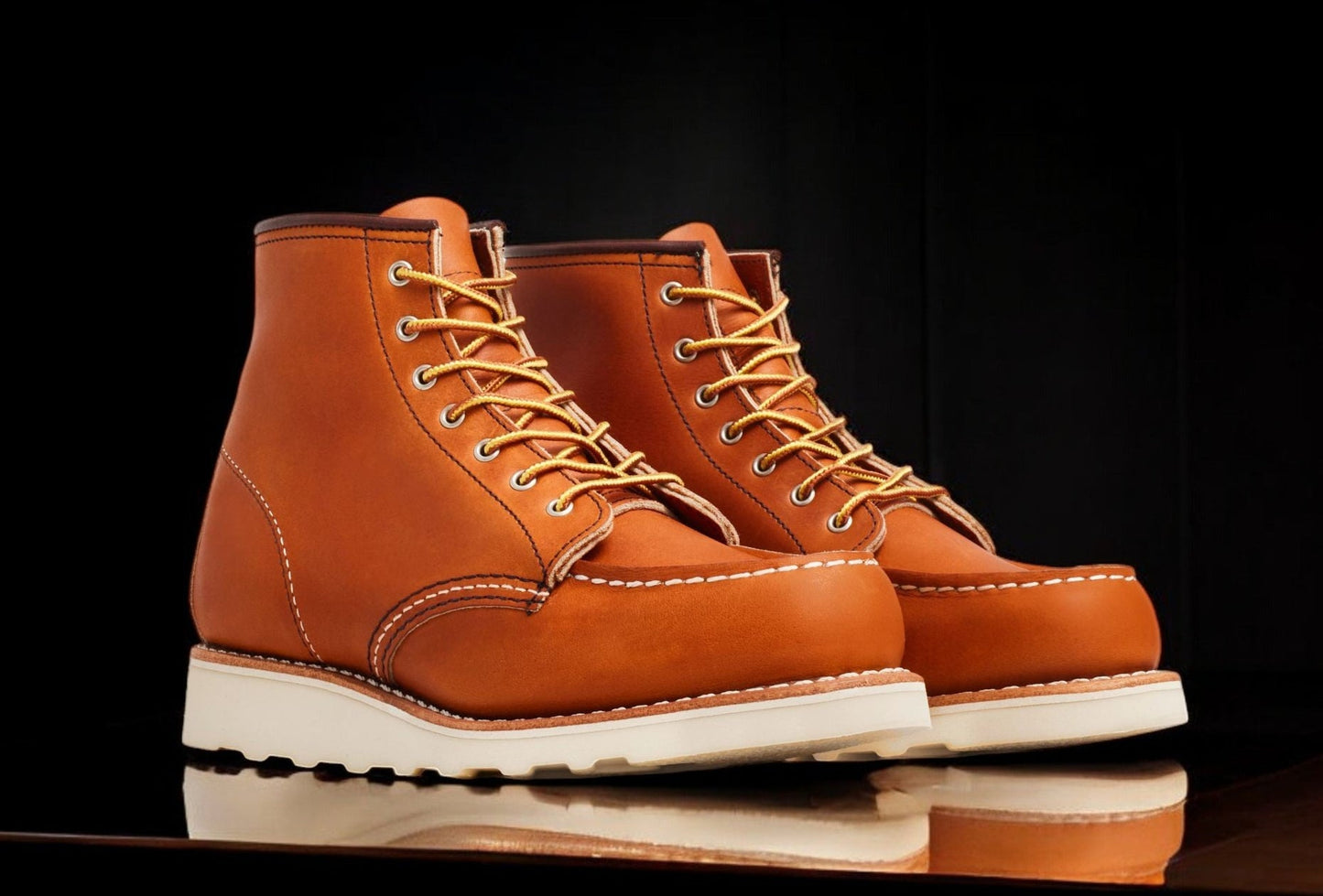 Red Wing Shoes Women's Red Wing Classic Moc 6-Inch Short Boot Medium Width Sneakers