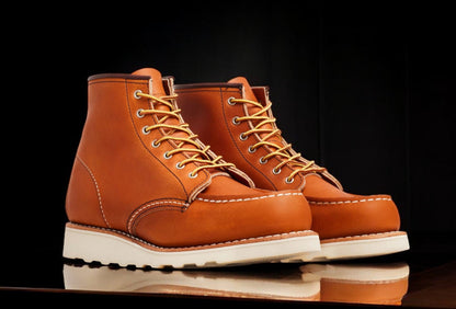 Red Wing Shoes Women's Red Wing Classic Moc 6-Inch Short Boot Medium Width Sneakers