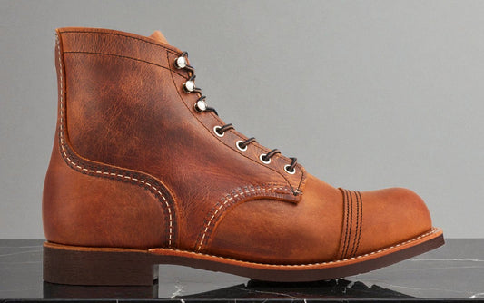 Red Wing Shoes Men's Red Wing Iron Ranger Wide 2E Width Width)