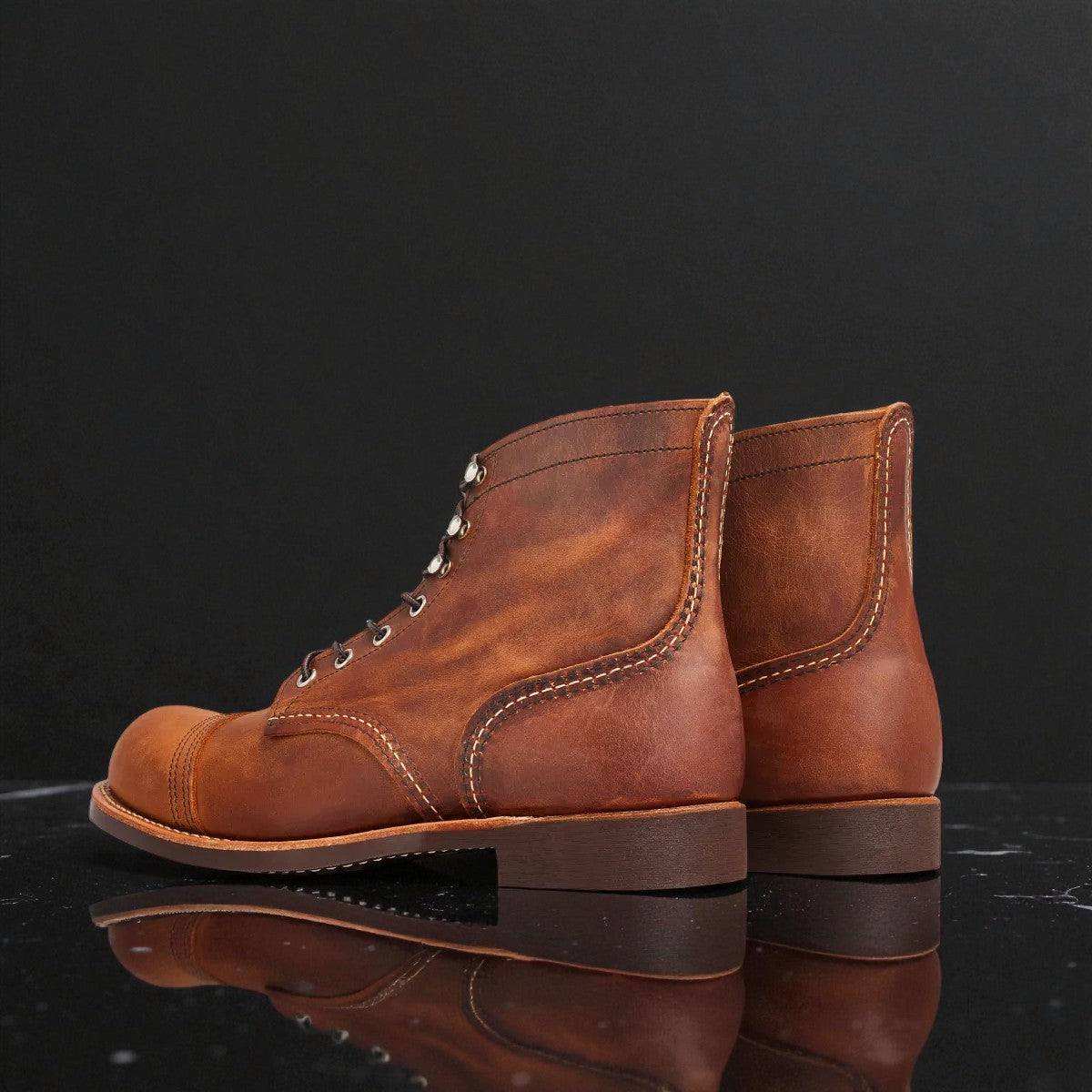 Red Wing Shoes Men's Red Wing Iron Ranger Wide 2E Width Width)