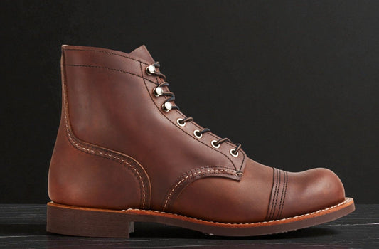 Red Wing Shoes Men's Red Wing Iron Ranger Wide 2E Width Width)