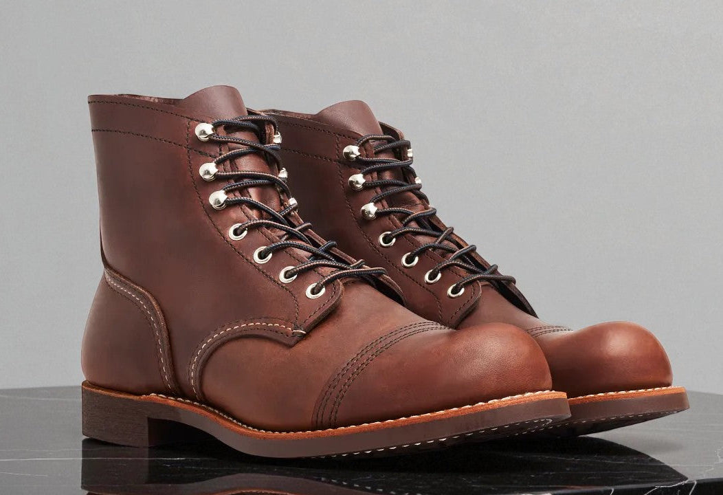 Red Wing Shoes Men's Red Wing Iron Ranger Wide 2E Width Width)