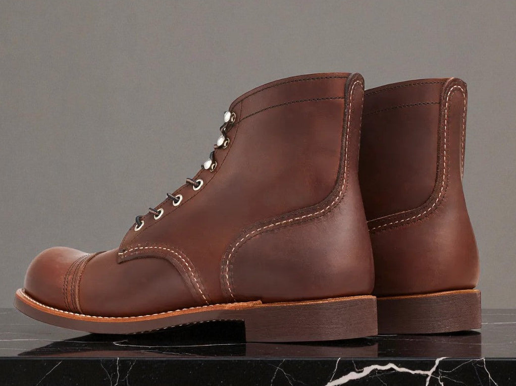 Red Wing Shoes Men's Red Wing Iron Ranger Wide 2E Width Width)