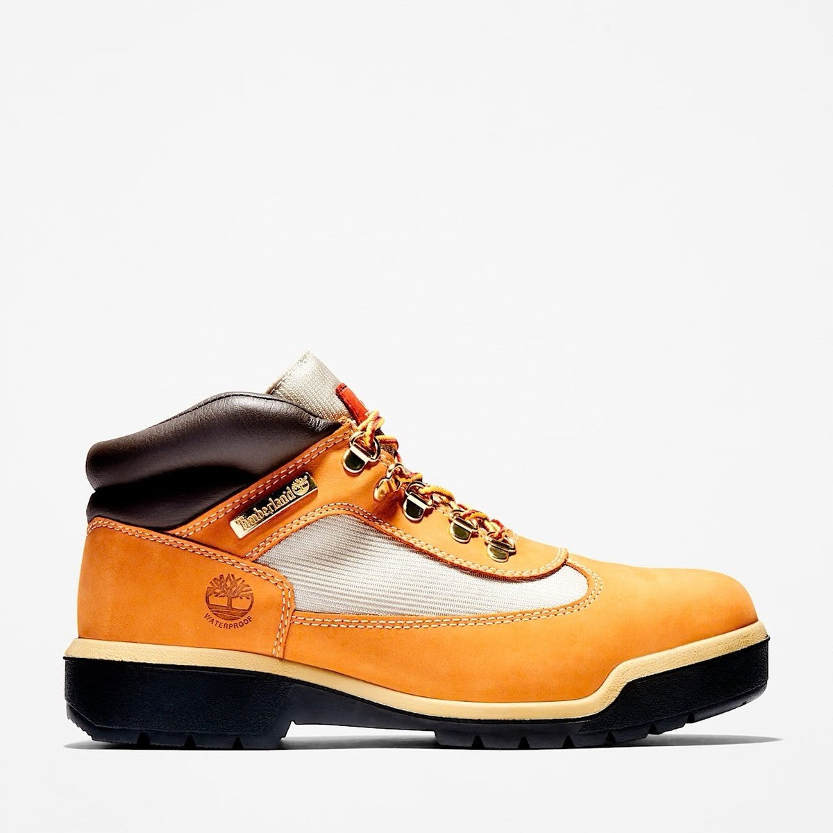 Timberland 6-Inch Waterproof Field Boot Men's Boots — Wheat Nubuck