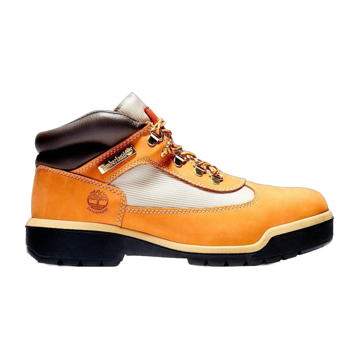 Timberland 6-Inch Waterproof Field Boot Men's Boots — Wheat Nubuck