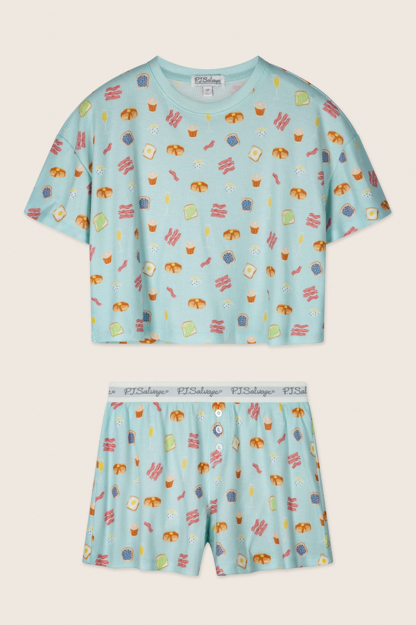 Boyfriend Boxer Sunday Brunch Short PJ Set