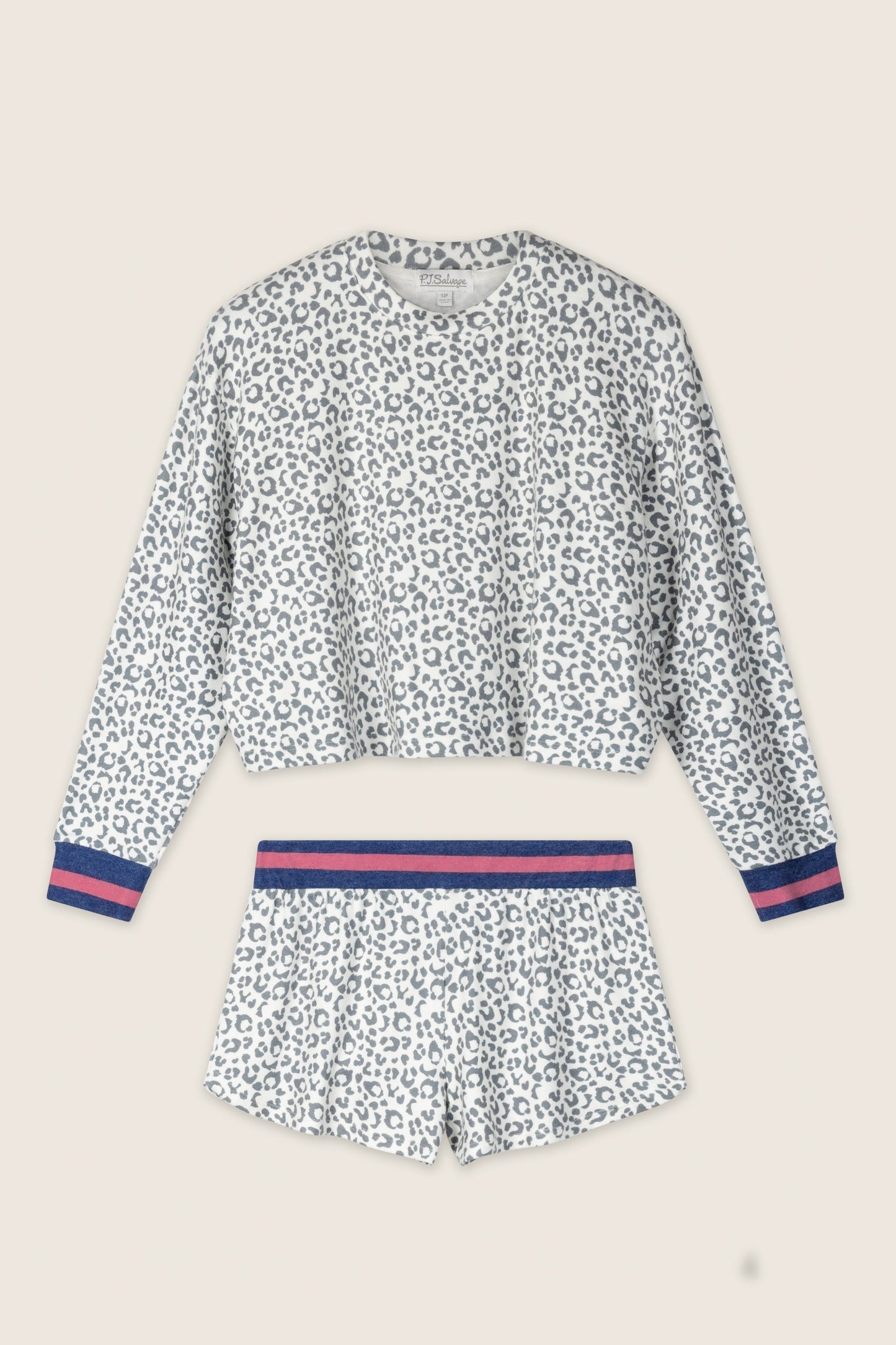Cat’s Meow Big Stretch Short PJ Set