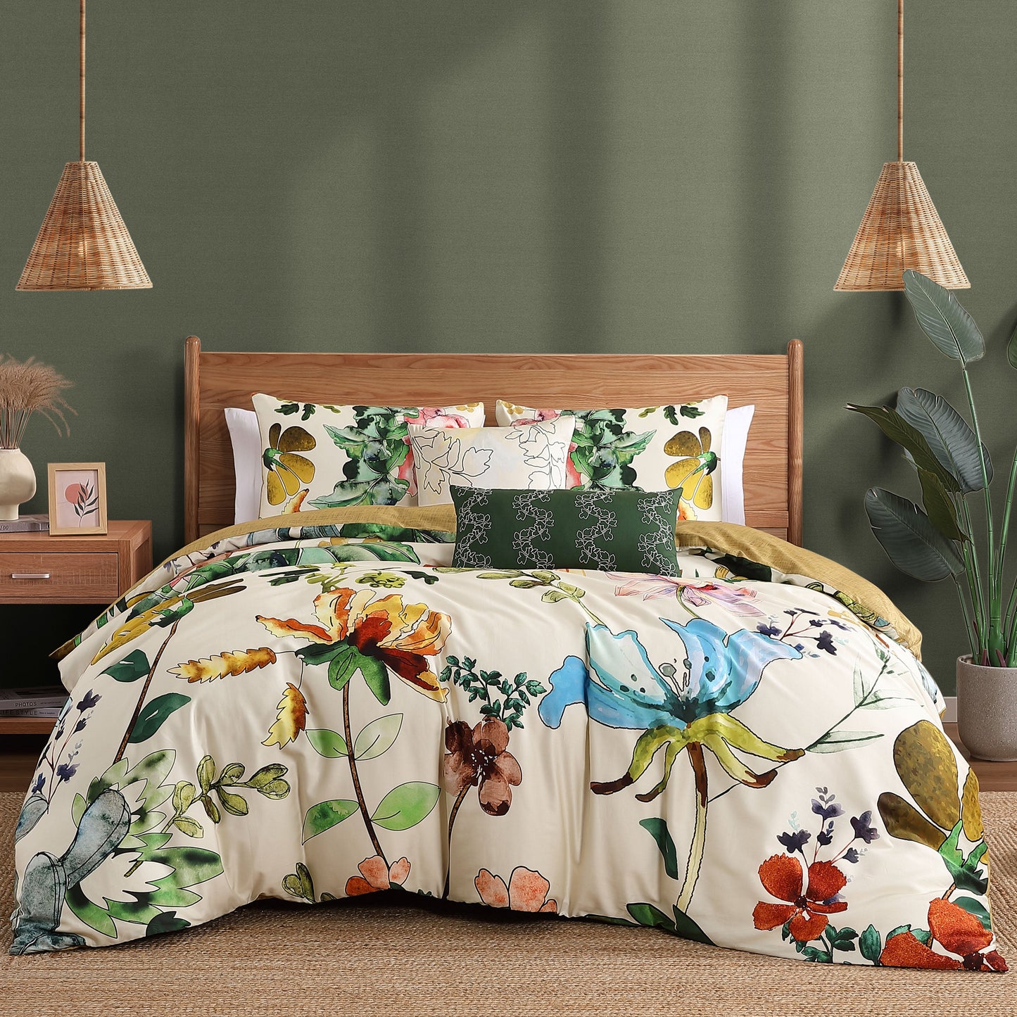 Bebejan Radiance 5 Piece Reversible Comforter Set