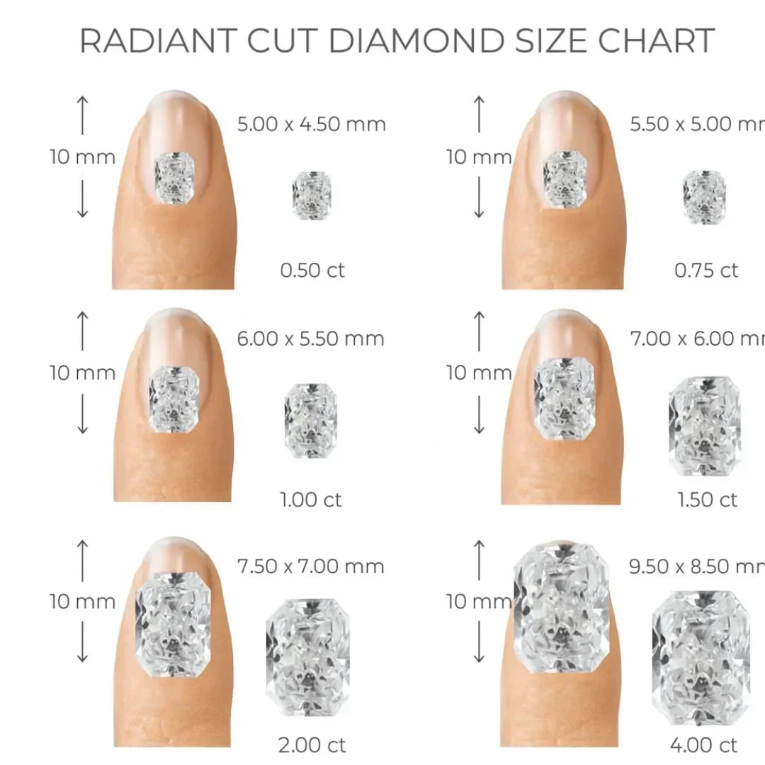 Radiant Loose Lab Grown Diamond Stone VVS1 IGI Certified
