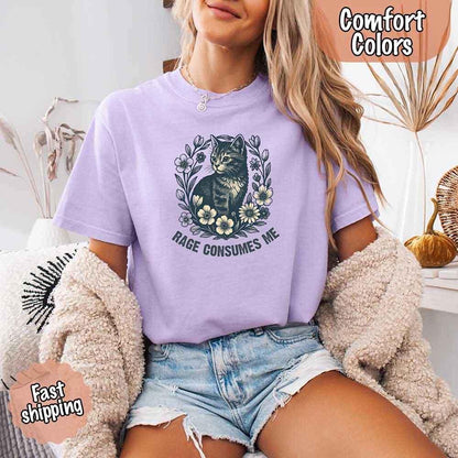 Rage Consumes Me Comfort Colors Shirt – Funny Meme Tee