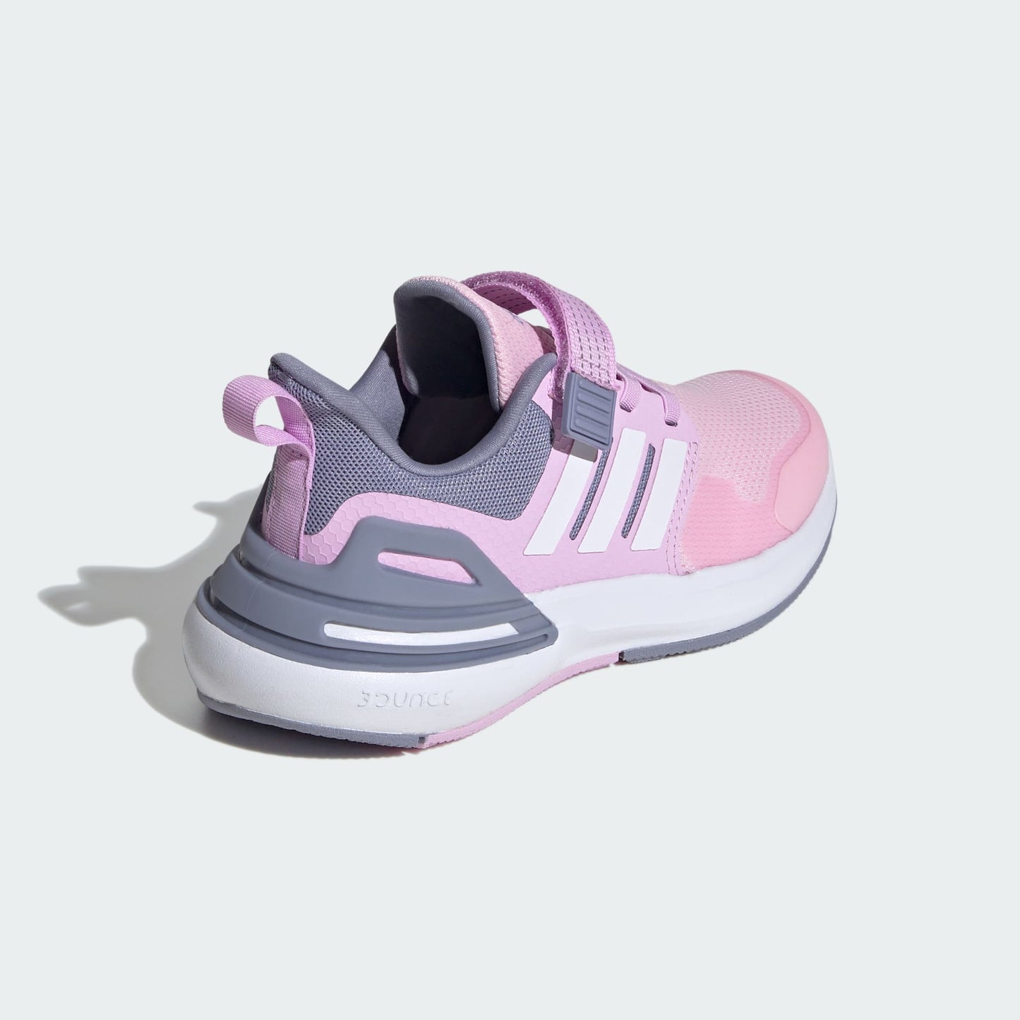 [ID3382] Youth adidas Rapidasport Bounce Top Strap ‘Clear Pink Cloud White Bliss Lilac (GS)'