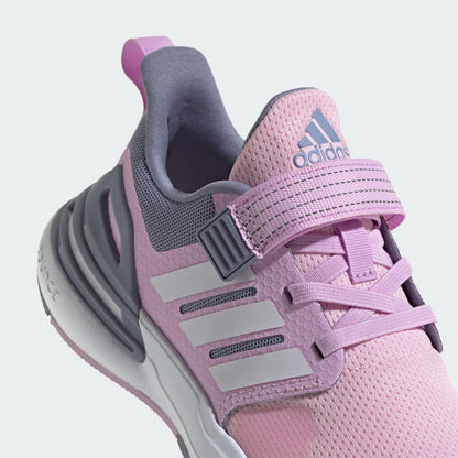 [ID3382] Youth adidas Rapidasport Bounce Top Strap ‘Clear Pink Cloud White Bliss Lilac (GS)'