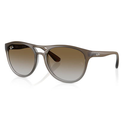 Brown Gradient on Clear Grey / Green Gradient-