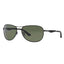 Matte Black/Polarized Green