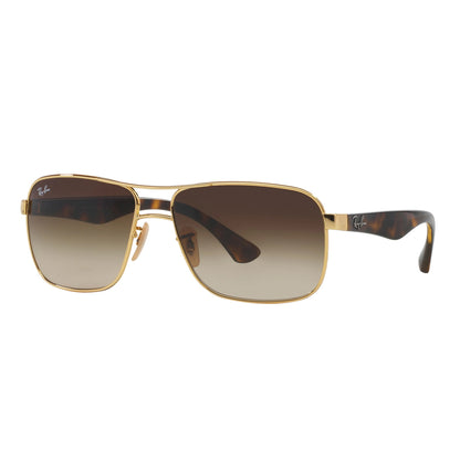 Ray-Ban Square Sunglasses RB3516 / Arista - Brown Gradient