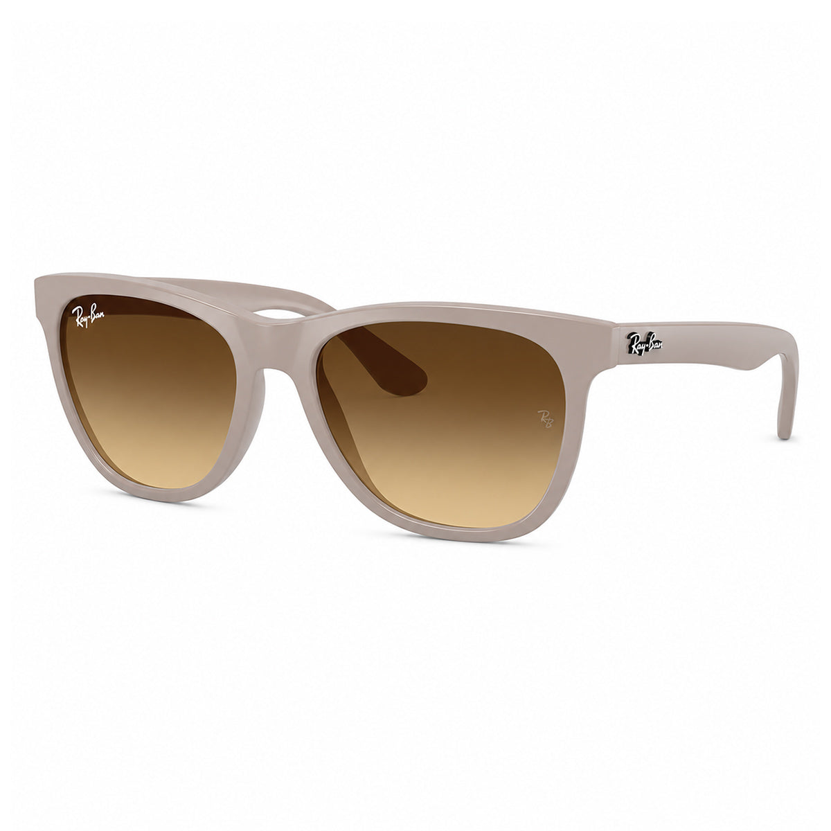 Ray-Ban Square Sunglasses RB4184 / Matte Beige - Brown Gradient