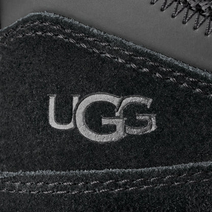 UGG Lowmel Womens Sneakers (1144032) — Black Suede Low-Top