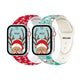 Red Winter + Teal Snowman