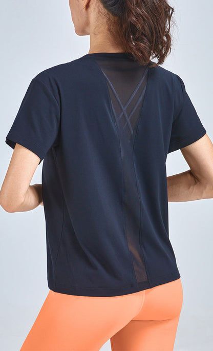 Dawn Lightweight Performance Tee – Breathable Short Sleeve with Back Vent Detail