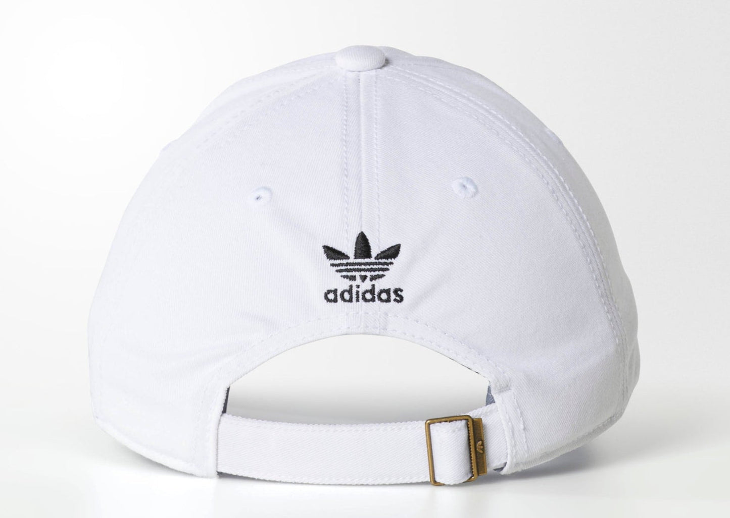 Men's adidas Originals White Pre-Curve Washed Adjustable