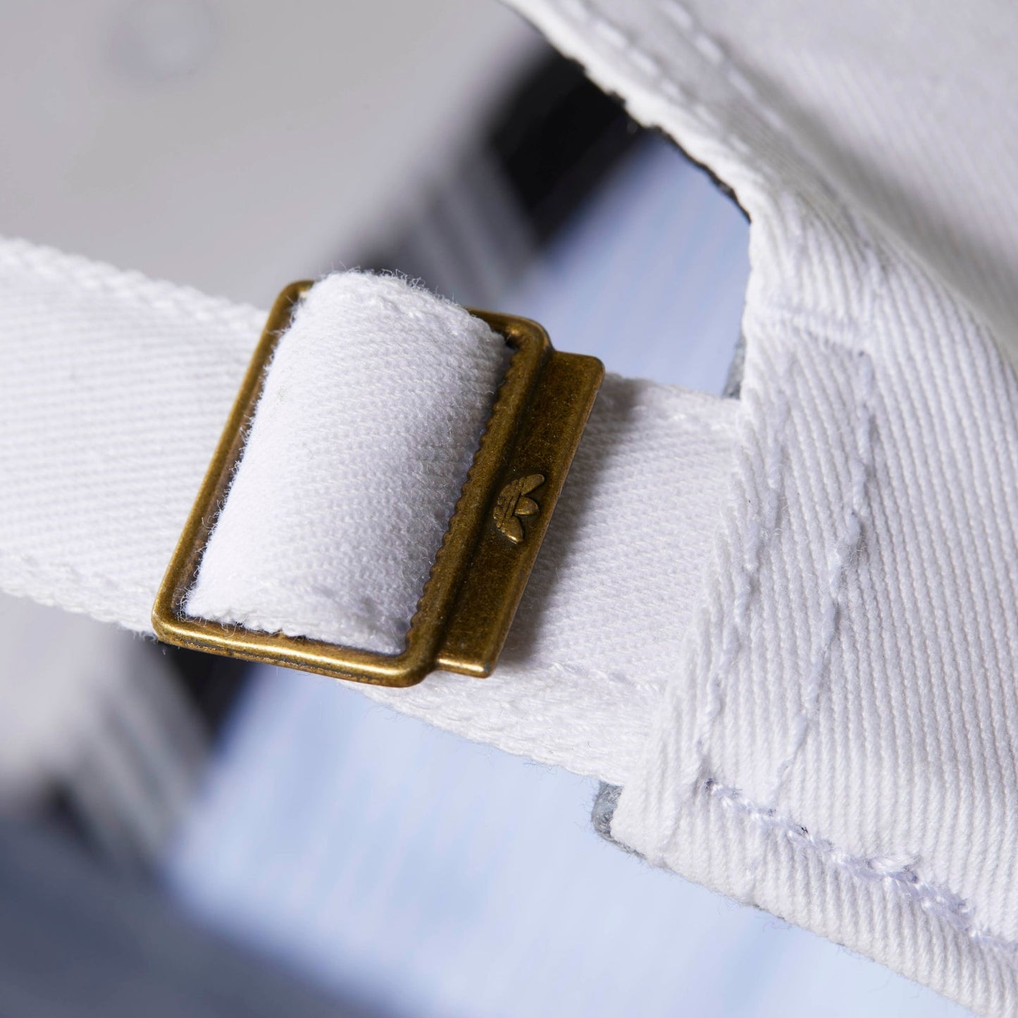 Men's adidas Originals White Pre-Curve Washed Adjustable