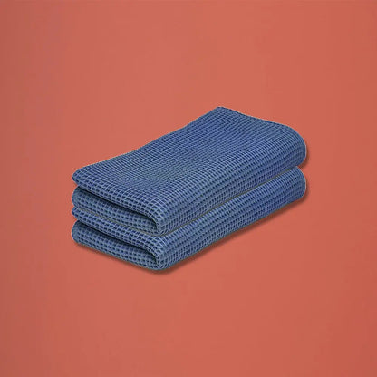 River | Bamboo Waffle Towels Bath Made With 100% Bamboo #Color_river