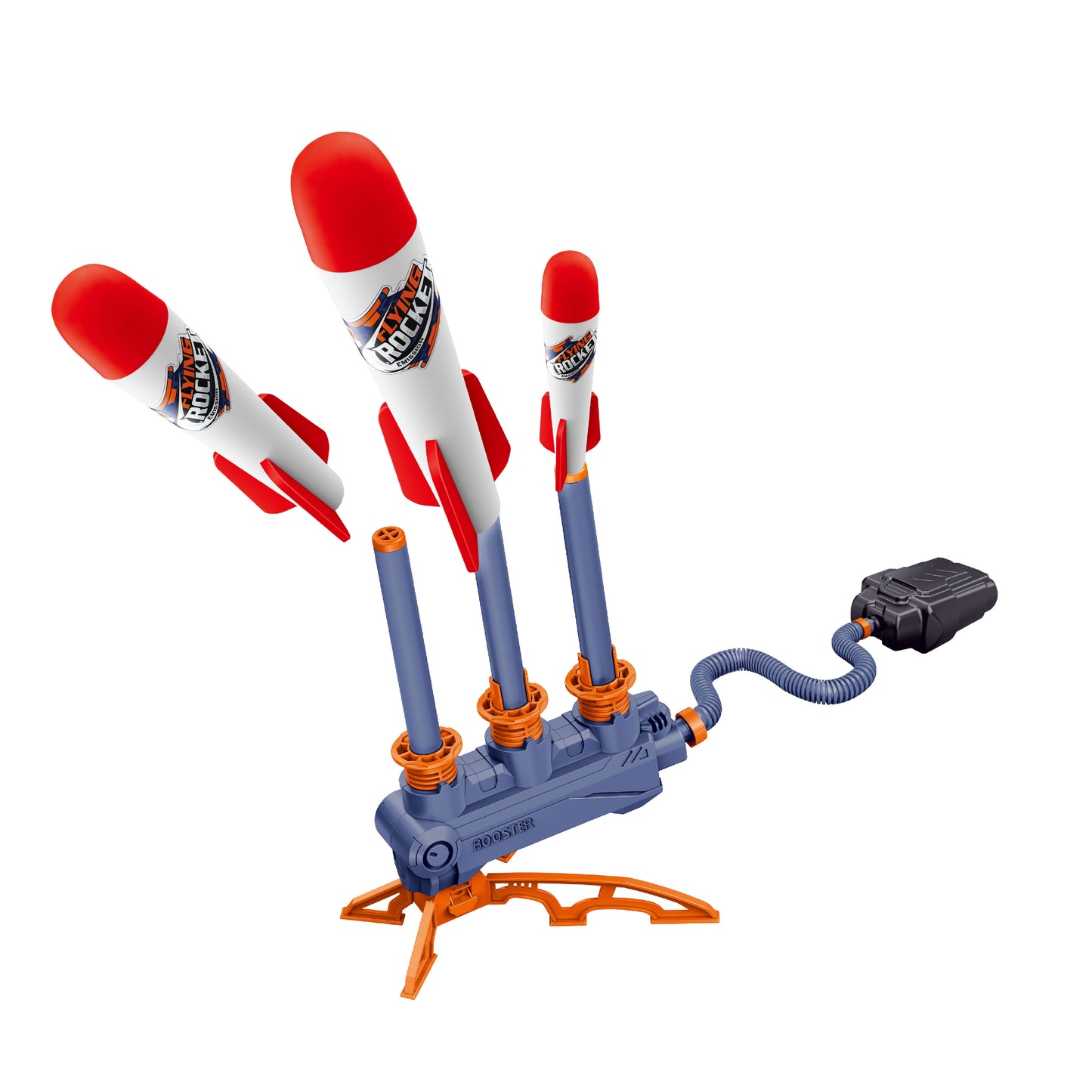 Waloo 2 in 1 Foam Rocket Launcher