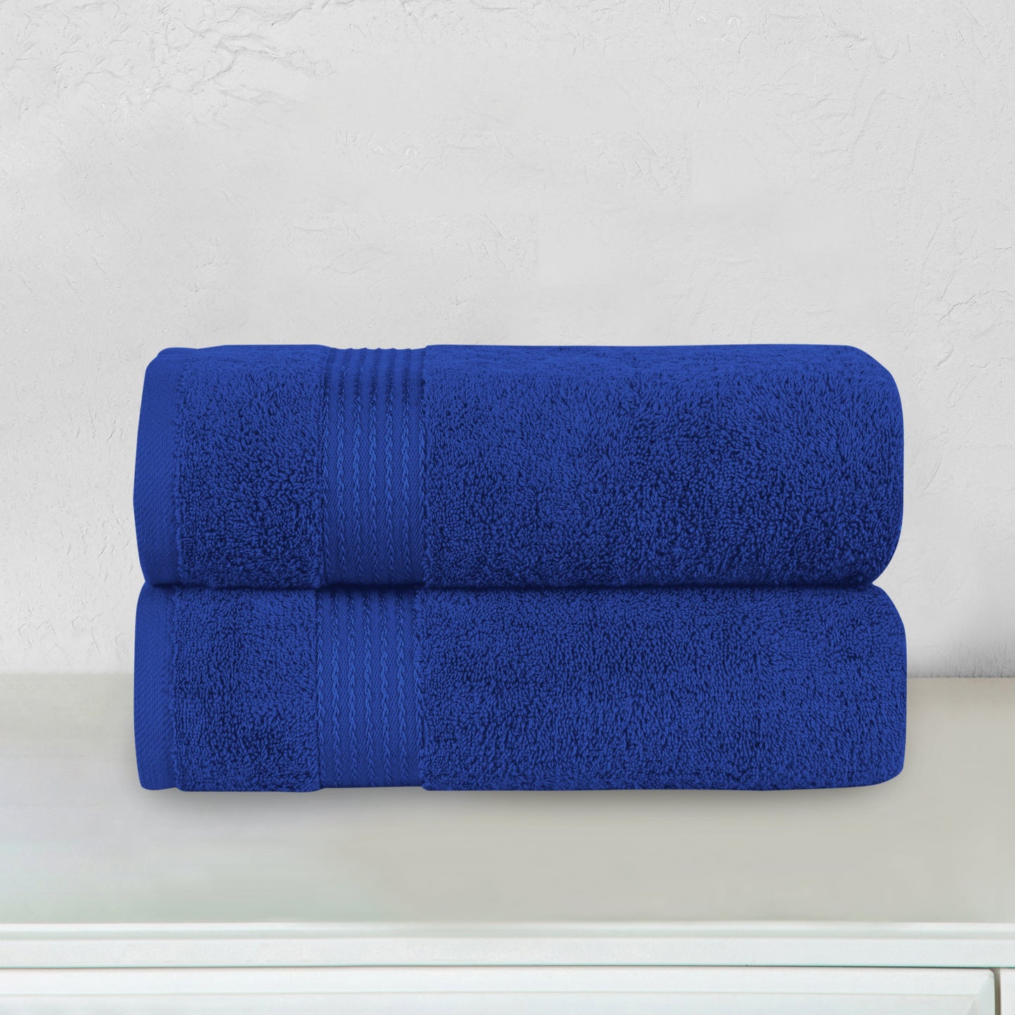 Elegant Comfort 2 Pack Premium Turkish Cotton Bath Towel Set, 27 x 54 inch