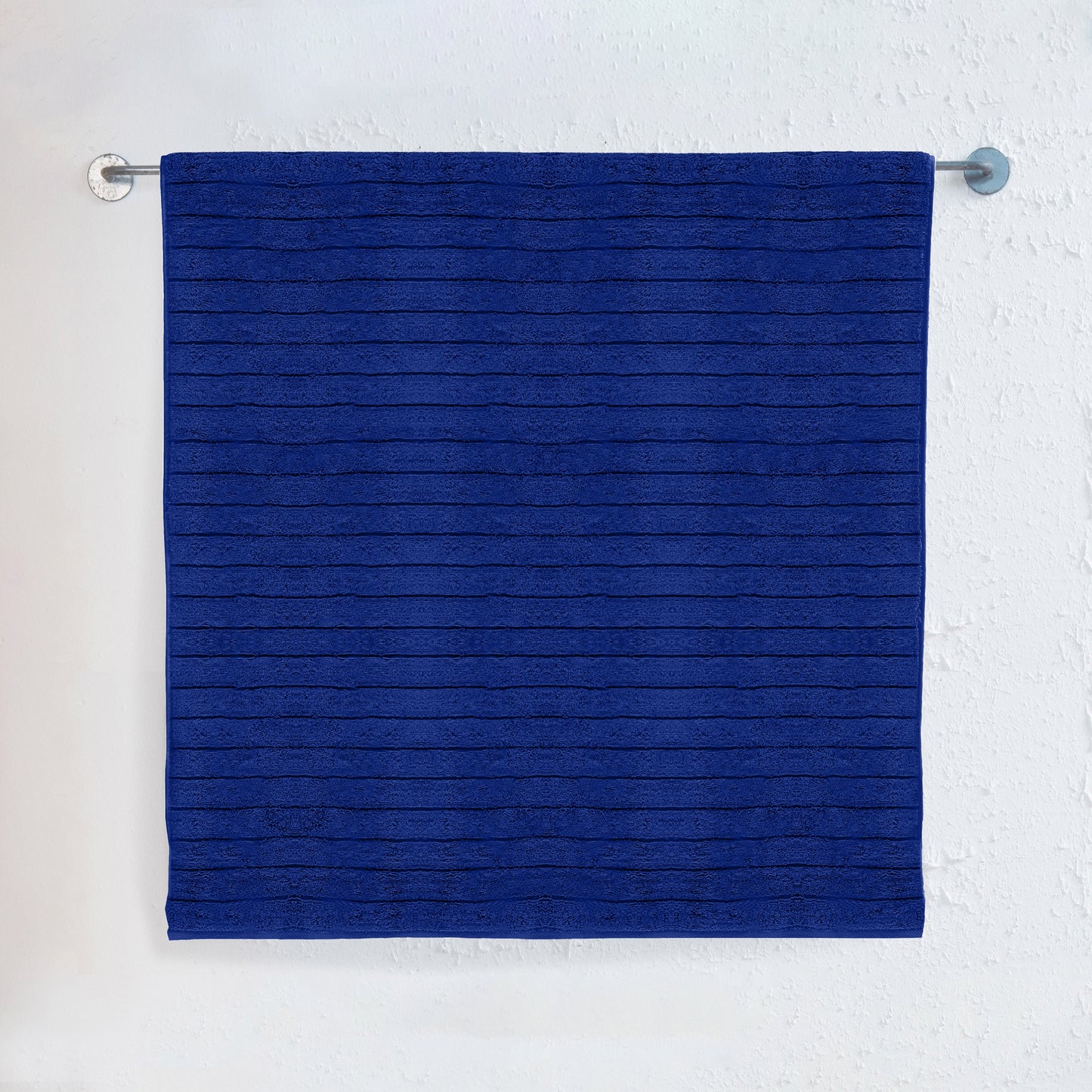 Elegant Comfort 1-Piece Premium Turkish Cotton Corduroy Stripe Jumbo Towel, 35x 70 inch
