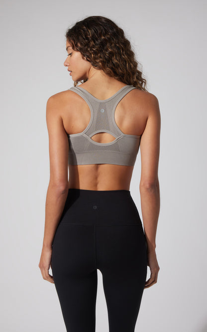 2 PK Full Zip Seamless Bra
