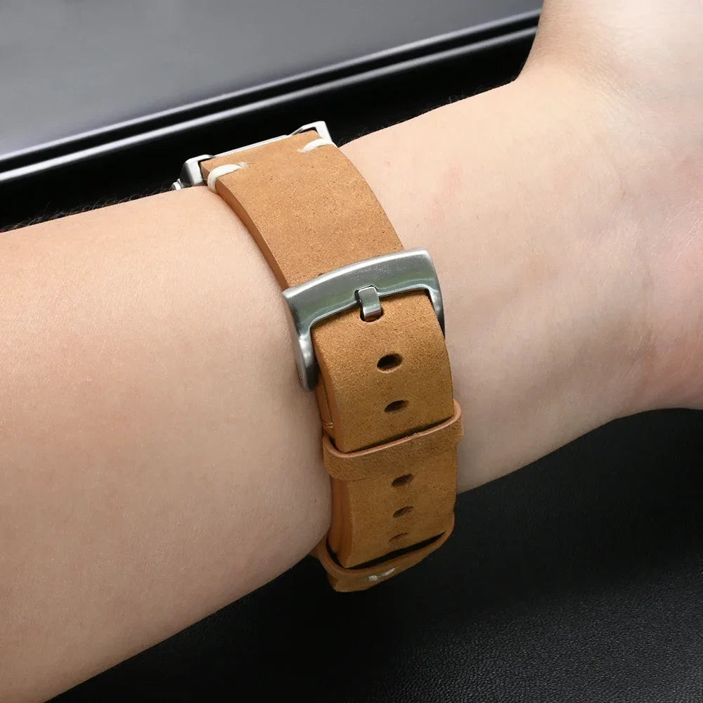 Garmin Leather Band - Genuine Premium Strap