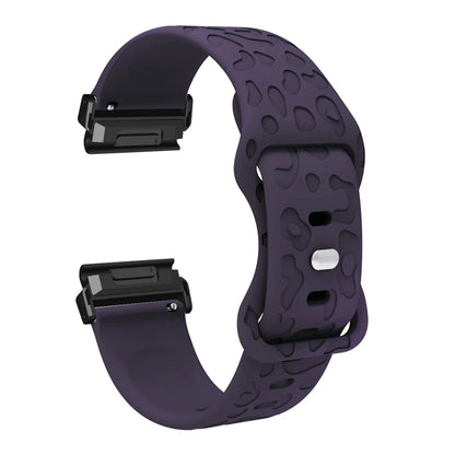 Garmin Engraved Silicone Smartwatch Band - QuickFit Strap