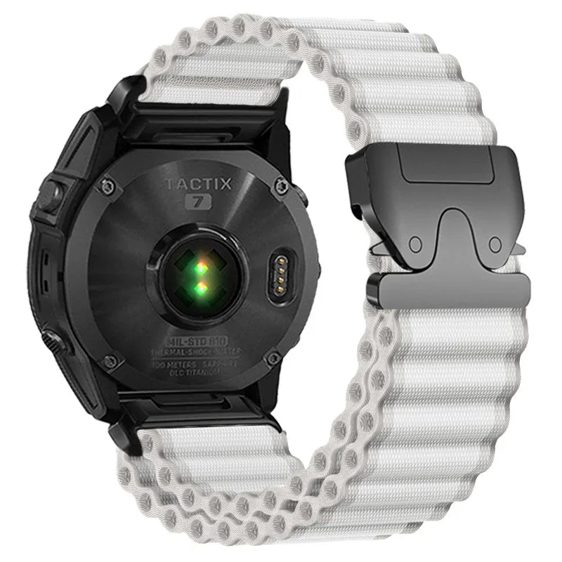 Garmin Woven Nylon Smartwatch Band - QuickFit Sport Strap