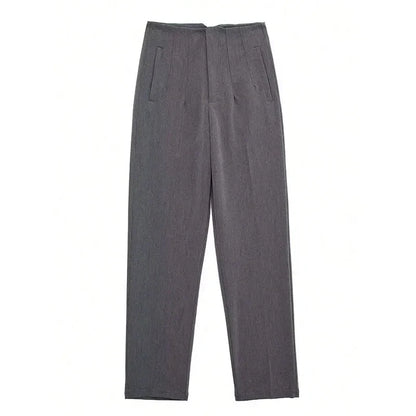 Women’s High Waist Slim Trousers