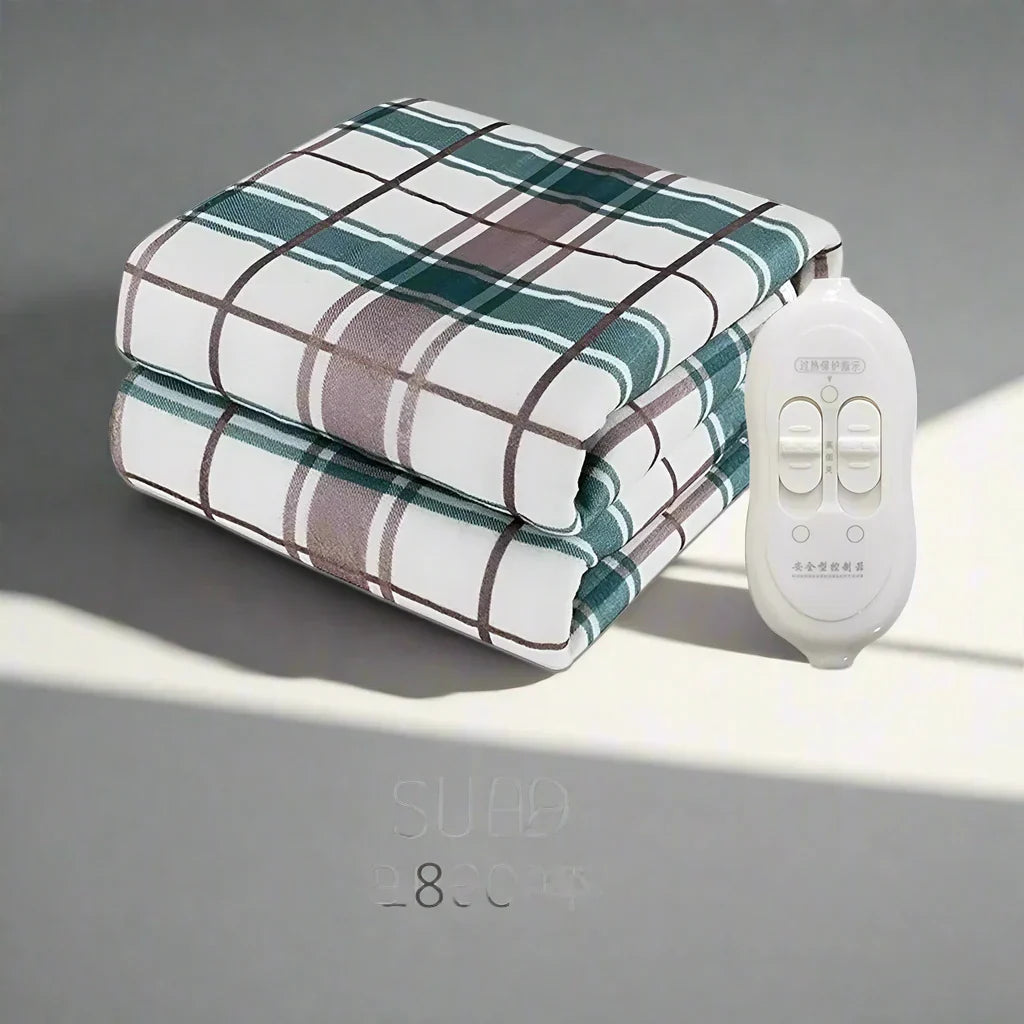 Electric Blanket with Adjustable Heat for Winter Comfort