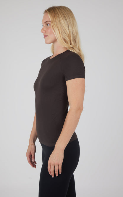 Seamless Active Short Sleeve Top - Our Earthy Story
