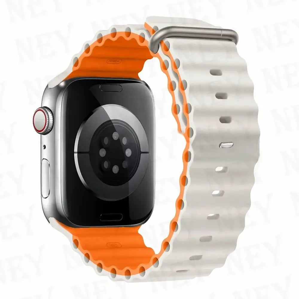 Apple Watch Silicone Strap - Soft Flexible Comfortable Fit