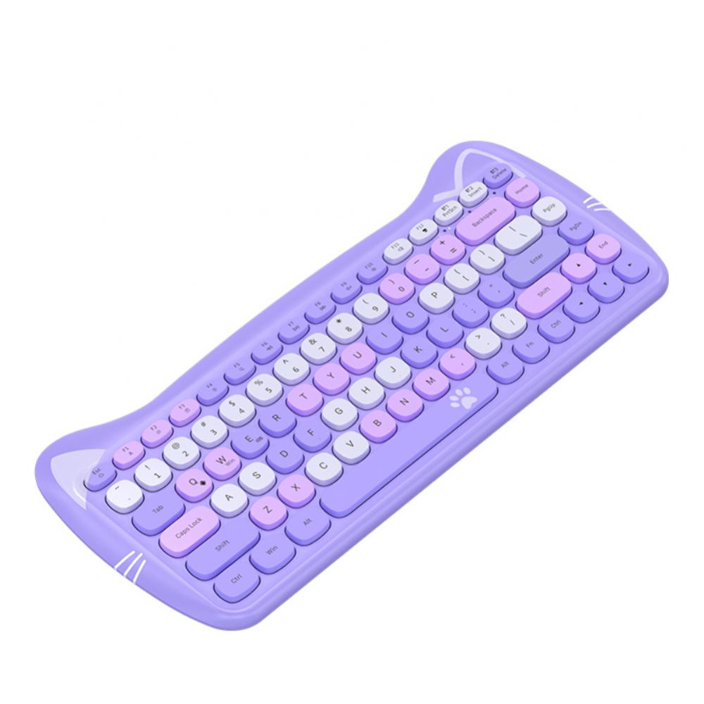 Multicolored Purple Without Mouse-