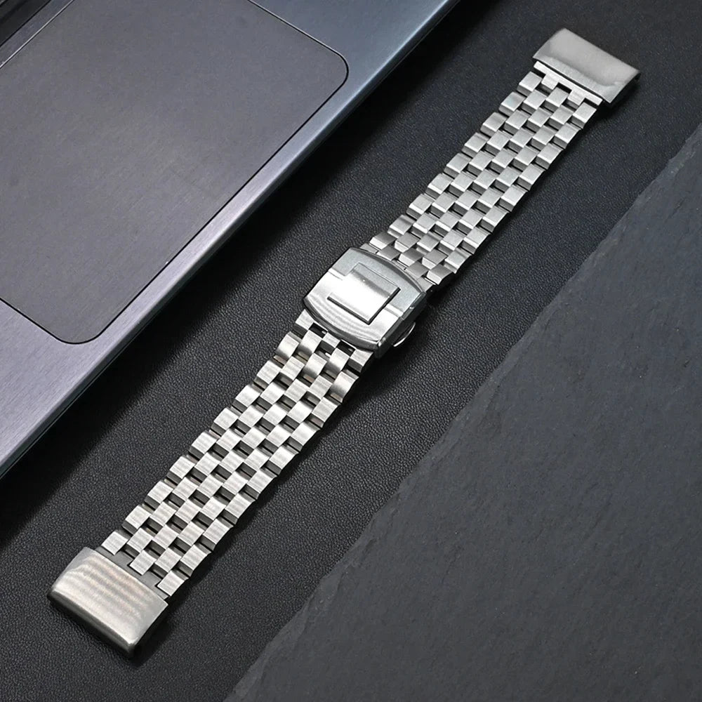 Garmin Stainless Steel Strap - Durable Elegant Bracelet