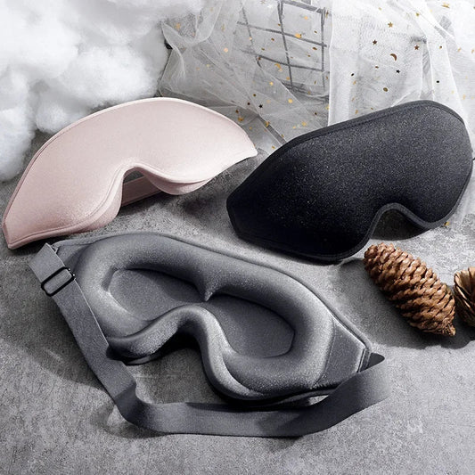 3D Sleep Mask – Memory Foam Eye Mask with 99% Light Blockout
