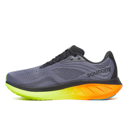 Saucony Men's Ride 18 Black/Yellow/Orange