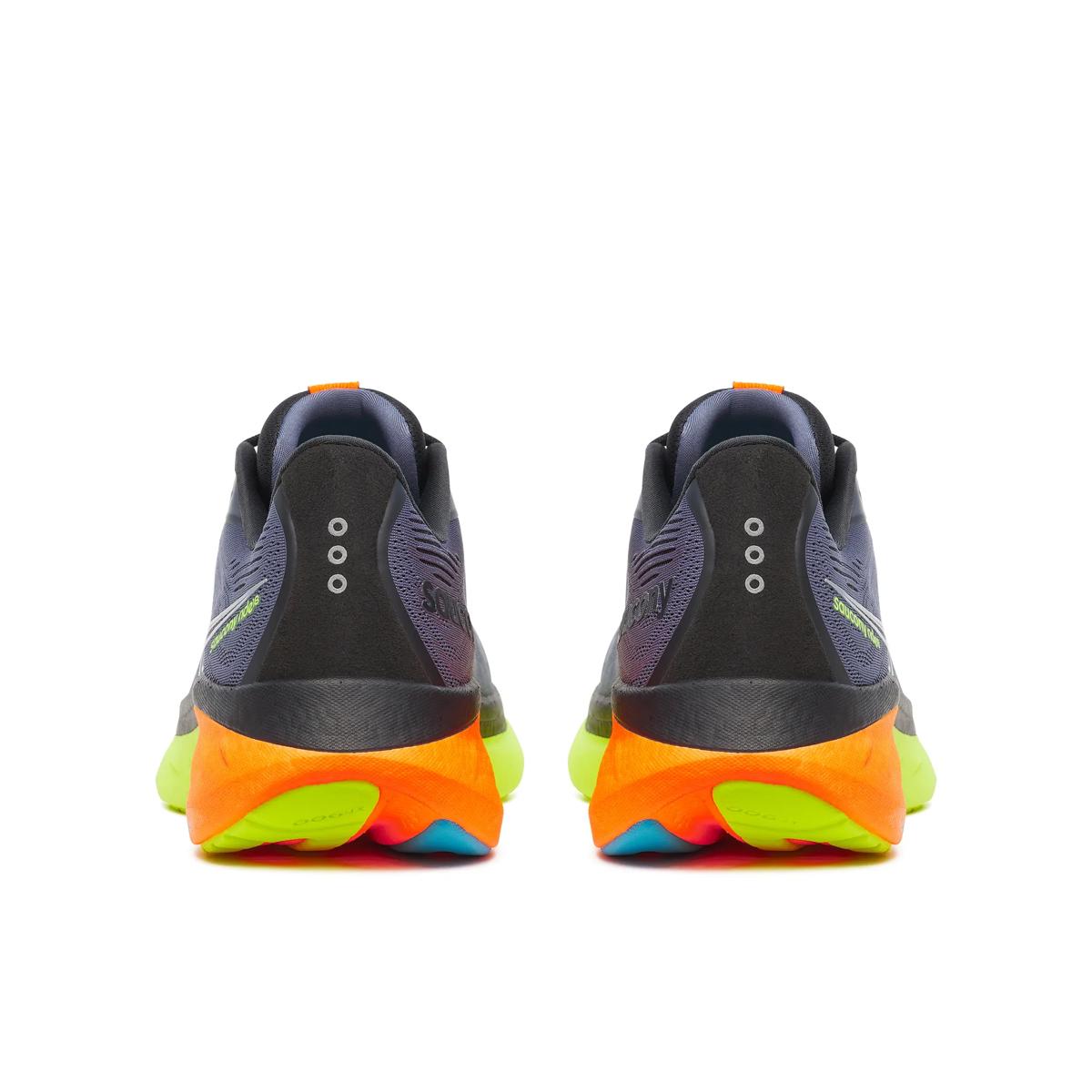 Saucony Men's Ride 18 Black/Yellow/Orange