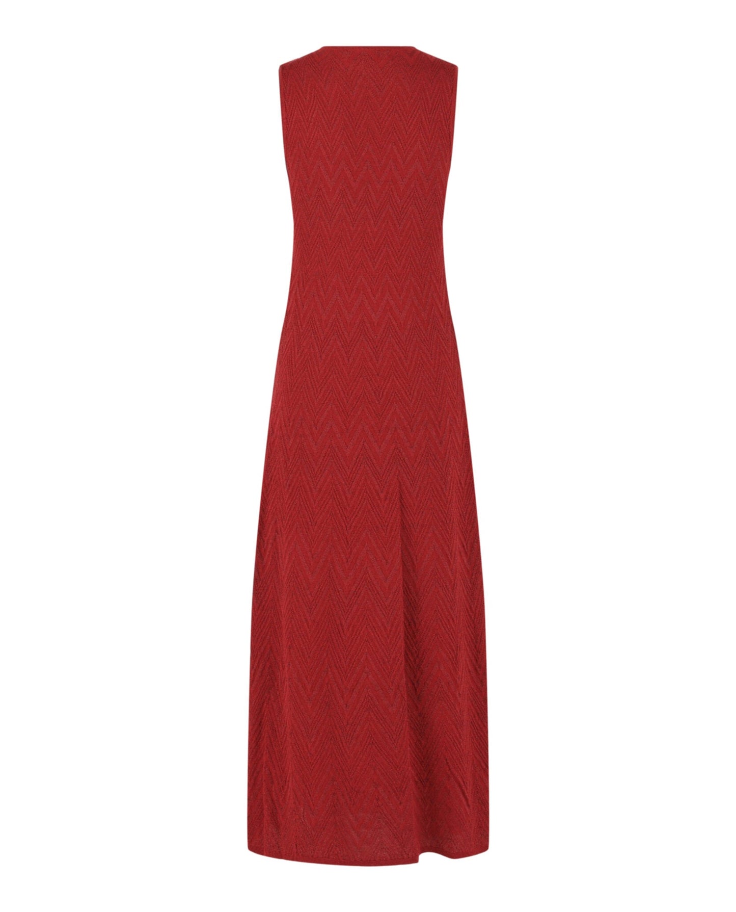 M Missoni Metallic Chevron Maxi Dress