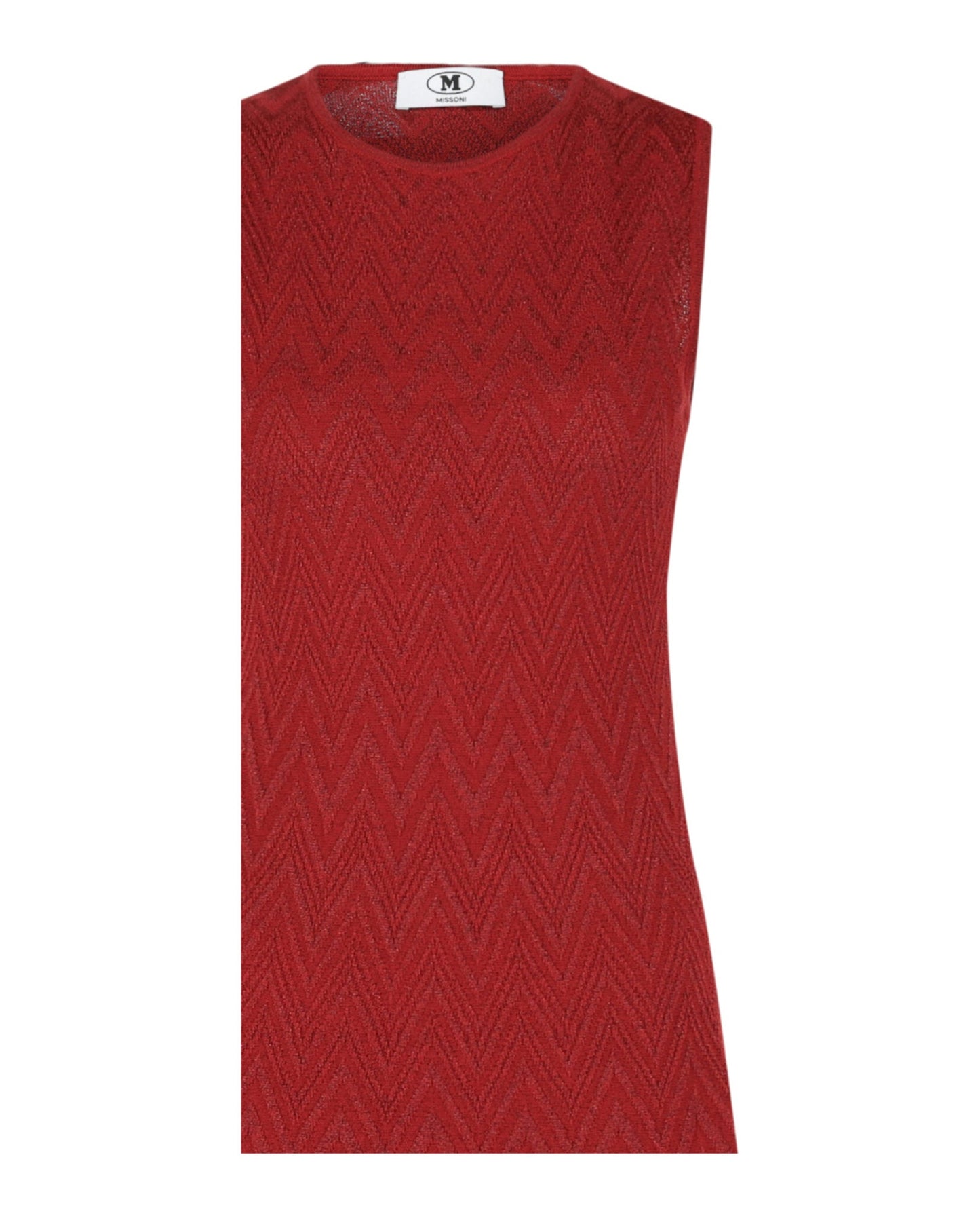 M Missoni Metallic Chevron Maxi Dress