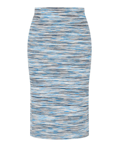 M Missoni Striped Print Pencil Skirt