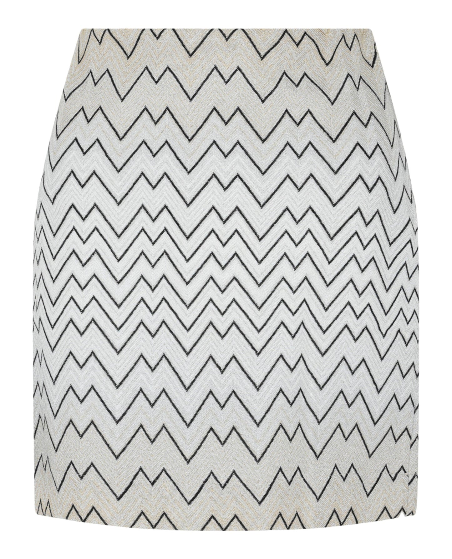 M Missoni Chevron Print Mini Skirt